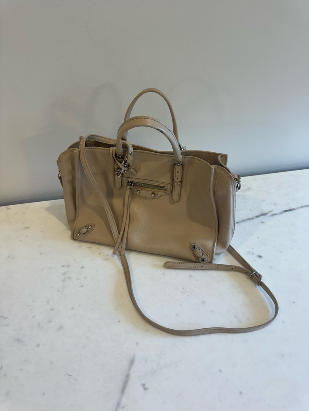 Balenciaga Beige City Bag Mini